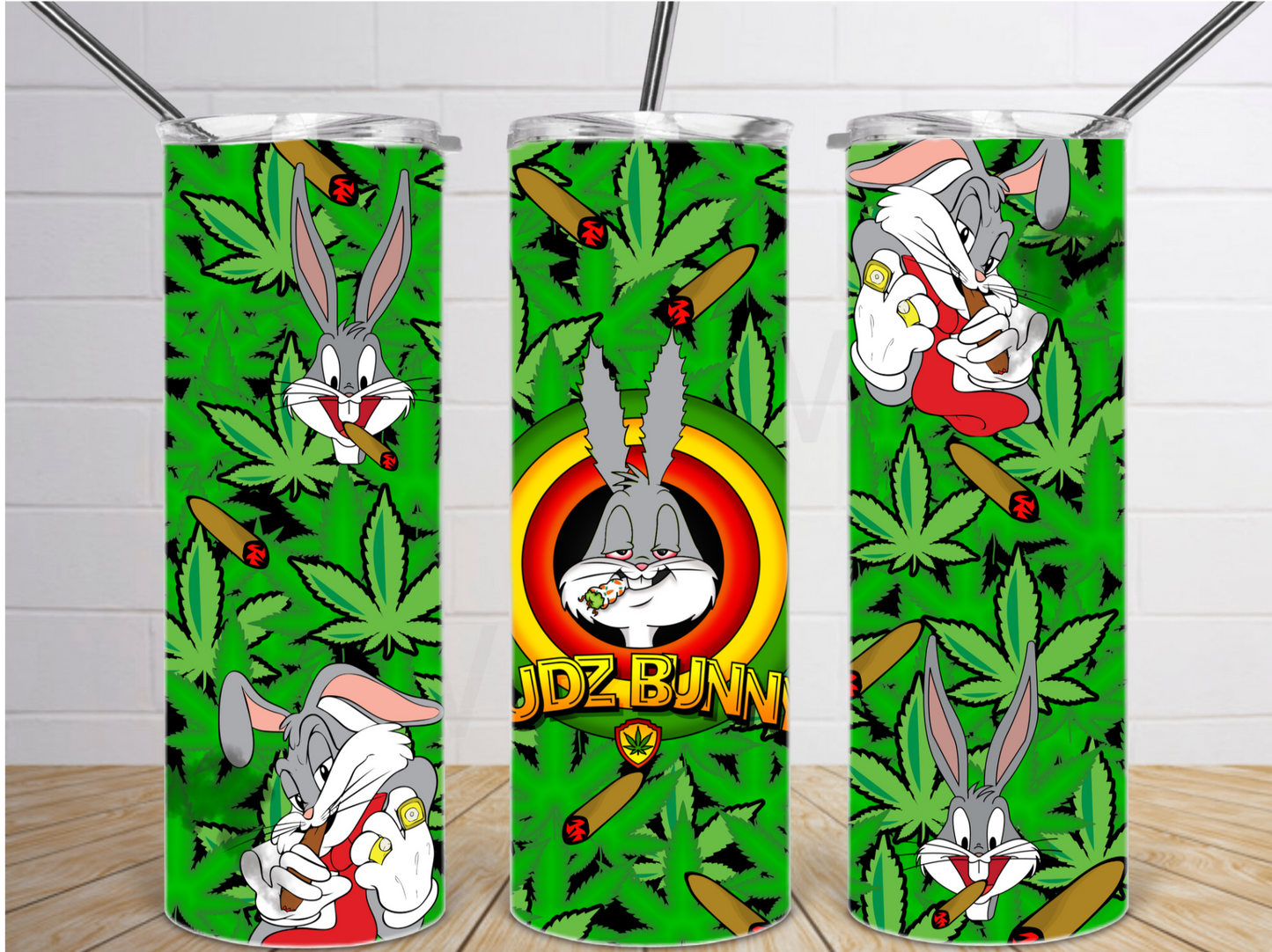 bunny cannabis tumbler wrap png, budz bunny, hookah tumbler wrap