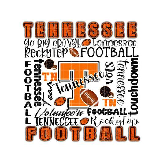 Tennessee word art png