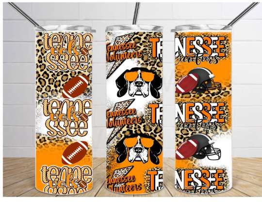 Tennessee sublimation tumbler wrap Png