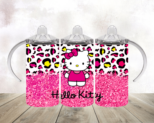 12oz Hello Kitty sippee tumbler wrap design png, instant download, digital sublimation design