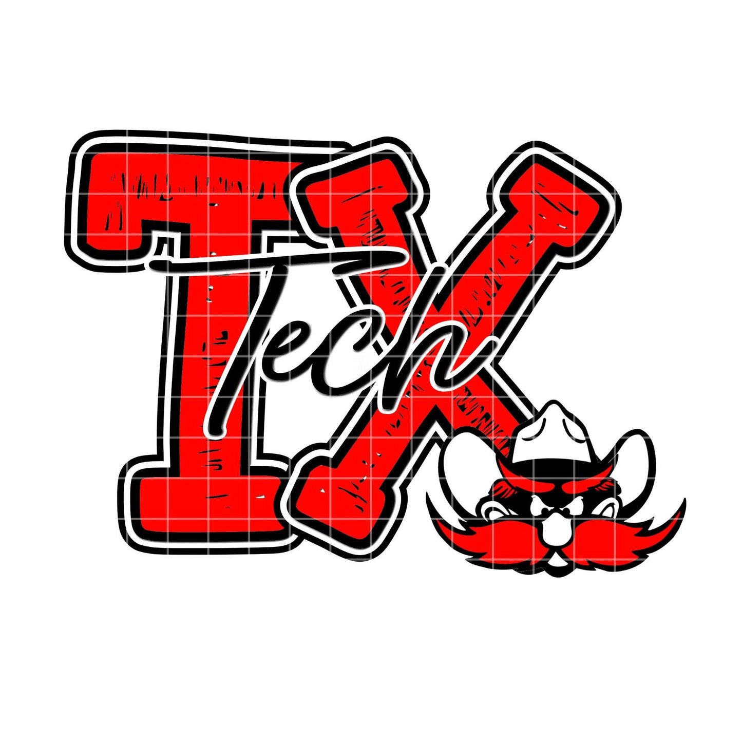 Texas Tech sublimation png